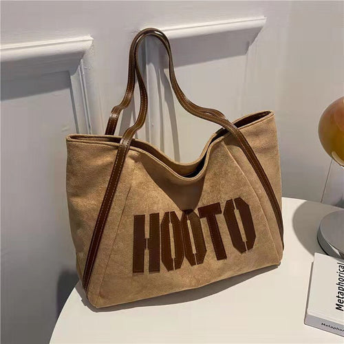 2021 new large-capacity women's bag all-match commuter one-shoulder tote bag