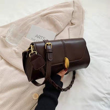 Load image into Gallery viewer, 2021 new retro messenger texture fashion one-shoulder small square bag