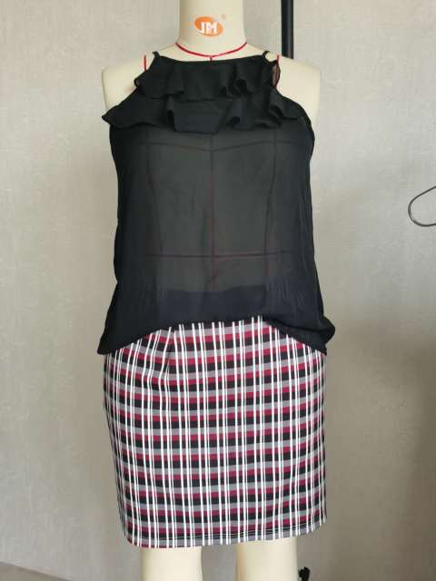 2021 new sling fashion dress women's casual sweet women's skirt suit