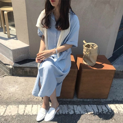 2021 summer casual women's wear European and American style new V-neck trumpet long sleeve sun skirt lace casual Beach Dress