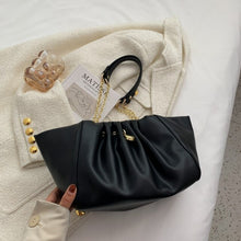 Load image into Gallery viewer, 2022 Big PU Leather Women&#39;s Chain Designer Handbag Luxury Brand Shoulder Side Bag Ladies Fashion Satchel Luxury Hand Bag