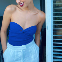 Load image into Gallery viewer, 2022 For Summer Chic Tube Top  Fashion White Knitting Women&#39;s Clothing Wrap Crop Top Rave Festival Sexy Sleeveless Tops  Beach