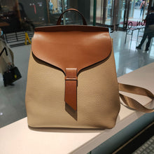 Load image into Gallery viewer, 2022 Hit Color Design College Girl School Book Bag All-match Real Leather Women&#39;s Backpack High Quality Cowhide Shoulder Bag