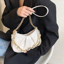 Load image into Gallery viewer, 2022 New Chain Small Clutch PU Leather Crossbody Shoulder sling Bags for Women Spring Fashion Brand Handbags and Purses green