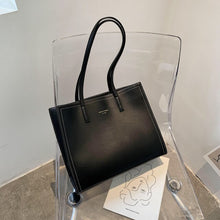 Load image into Gallery viewer, 2022 Solid Color Shoulder Bag Women Hand Bag Ladies PU Leather Women&#39;s Office Big Tote Lady High Capacity Handbags Purses