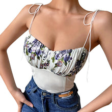 Load image into Gallery viewer, 2022 Summer Chic Splicing Fashion Women&#39;s Clothing Tube Top Knit Bodycon Crop Top Rave Festival Sexy Tops Club Beach Vacation