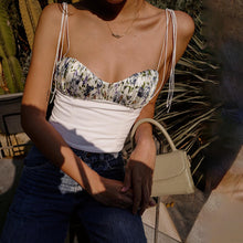 Load image into Gallery viewer, 2022 Summer Chic Splicing Fashion Women&#39;s Clothing Tube Top Knit Bodycon Crop Top Rave Festival Sexy Tops Club Beach Vacation