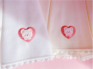 2022 Teen Girls Cute Heart Mini Skirts High Waist Cartoon Kawaii Skirt Preppy Style Spring White Pleated Jupe Japanese New