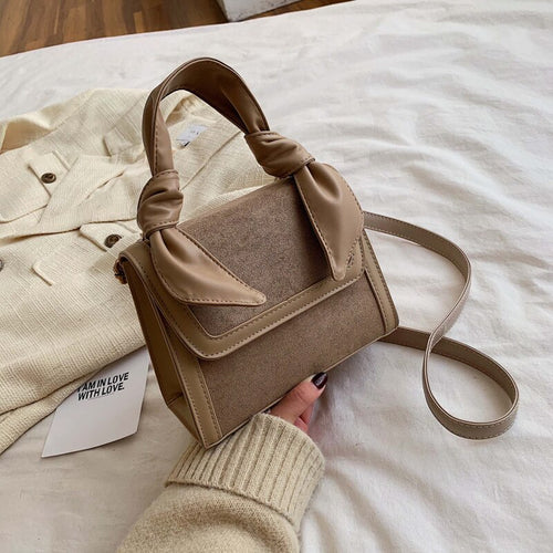 2022 autumn and winter new style women's bags fashion casual handbags women's shoulder bags matte fabric messenger bags