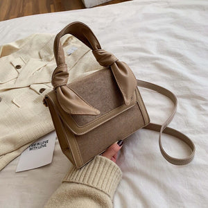 2022 autumn and winter new style women&#39;s bags fashion casual handbags women&#39;s shoulder bags matte fabric messenger bags