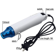 Load image into Gallery viewer, 220V 300W Heat Gun Plug Industrial Electric Hot Air Gun Kit Professional Heatguns Shrink plastic Wrap Blower Heater