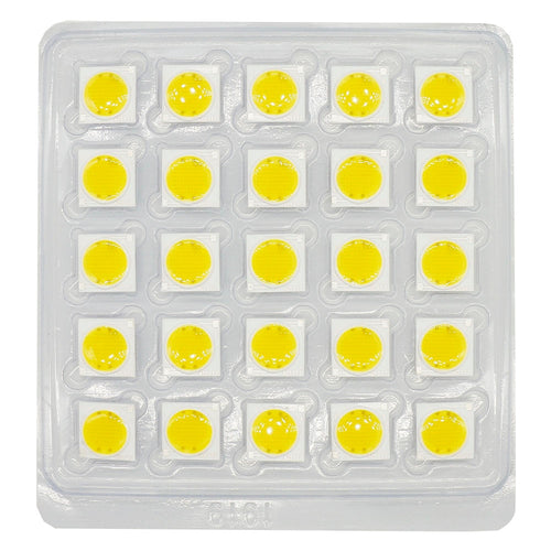 25pcs 12w 15w 20w 30w 50w LED Chip AC220V Ceramic 19x19MM Plant Grow Bulb Emitting Diode Light Source Plant Light Spotlight DIY