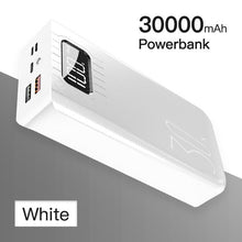 Load image into Gallery viewer, 2USB LED Power Bank 30000mAh Portable Charging Poverbank Pack Charge External Battery Powerbank For iPhone Xiaomi Samsung Huawei