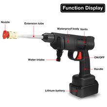 Load image into Gallery viewer, New 35Bar 1500W Wireless High Pressure Car Washer 13000mah Sprayer Steam Wash Gun Supplies Cleaning Machine for Makit Generator