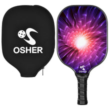 Load image into Gallery viewer, 100PCS OSHER Pickleball Paddle Graphite Pickleball Racket Honeycomb Composite Core Pickleball Paddle Set Ultra Cushion Grip Low Profile Edge Bundle Graphite