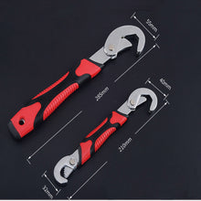 Load image into Gallery viewer, 2pcs Adjustable Pipe Wrenches Universal Wrench Set Hand Tools Wrench Spanner Sets Key Set Ratchet Wrench Spanner Sets