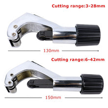 Load image into Gallery viewer, 3-28mm/6-42mm Pipe Cutter Manual Tube Cutter For Copper Aluminum Tube Hobbing Cutting Shear With Spare Blade Hand Tools