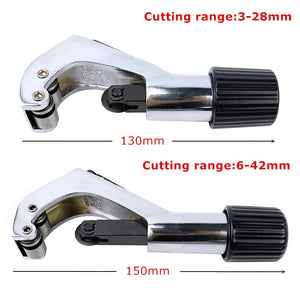 3-28mm/6-42mm Pipe Cutter Manual Tube Cutter For Copper Aluminum Tube Hobbing Cutting Shear With Spare Blade Hand Tools