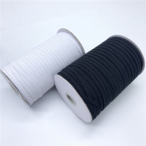 3/6/8/10/12mm 5yards/Lot High-Elastic Sewing Elastic Ribbon Elastic Spandex Band Trim Sewing Fabric DIY Garment Accessories