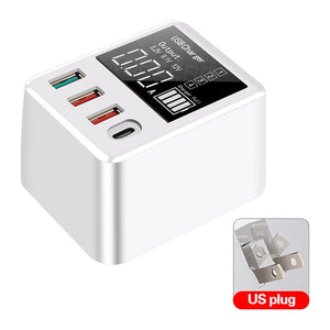 30/40W Quick Charge QC3.0 USB Charger Wall Travel Mobile Phone Adapter Fast Charger USB Charger For iPhone Xiaomi Huawei Samsung