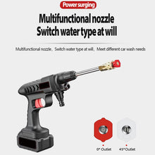 Load image into Gallery viewer, 300W 60Bar Wireless High Pressure Car Wash Washer Gun 30000mAh Foam Generator Water Gun Spray Cleaner Car Washing Machine