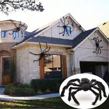 Load image into Gallery viewer, 30cm/50cm/75cm/90cm/125cm/150cm/200cm Black Spider Halloween Decoration Haunted House Prop Indoor Outdoor Giant Decor