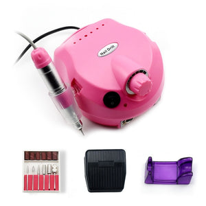 35000/20000 RPM Electric Nail Drill Machine Mill Cutter Sets For Manicure Nail Tips Manicure Electric Nail Pedicure File