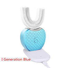 Load image into Gallery viewer, 360 Degree Automatic Sonic Electric Toothbrush Silicone Ultrasonic Electronic Tooth Brush USB Rechargeable 4 Mode Teeth Cleaner