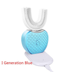 360 Degree Automatic Sonic Electric Toothbrush Silicone Ultrasonic Electronic Tooth Brush USB Rechargeable 4 Mode Teeth Cleaner