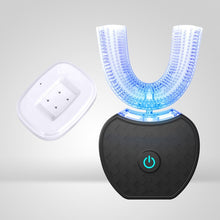 Load image into Gallery viewer, 360 Degrees Intelligent Automatic Sonic Electric Toothbrush U Type 4 Modes Tooth Brush USB Charging Tooth Whitening Blue Light
