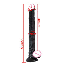 Load image into Gallery viewer, 39CM Super Long Skin Feeling Realistic Penis Soft Sexy Huge Dildo Female Masturbators Dildos Suction Cup Dick Sex Toys for Women