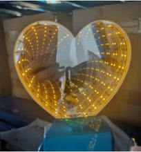Load image into Gallery viewer, 3D LED Night Light Love Heart Lamp For Home Bedroom Valentine Day Wedding Decoration Kid Children Girl Gifts