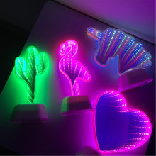Load image into Gallery viewer, 3D LED Night Light Love Heart Lamp For Home Bedroom Valentine Day Wedding Decoration Kid Children Girl Gifts