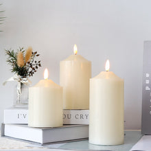 Load image into Gallery viewer, 3Pcs Flameless Flickering Led Candles Light Tealight Led Battery Power Candles Lamp Electronic for Home Wedding Party Decor