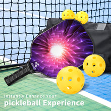 Load image into Gallery viewer, OSHER Pickleball Paddle Graphite Pickleball Racket Honeycomb Composite Core Pickleball Paddle Set Ultra Cushion Grip Low Profile Edge Bundle Graphite