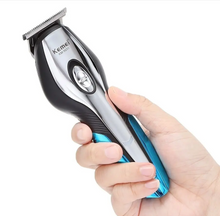 Load image into Gallery viewer, Free shipping KEMEI KM-5031 Fast Charing Global Voltage Waterproof Electric Cordless Nose Hair Trimmer Men Clipper