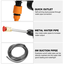 Load image into Gallery viewer, New 35Bar 1500W Wireless High Pressure Car Washer 13000mah Sprayer Steam Wash Gun Supplies Cleaning Machine for Makit Generator