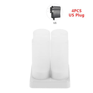 4/6/12pcs LED Electric Candle Rechargeable Flameless Tea Light Waxless Romantic Wedding Dinner Party Decoration With Battery