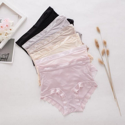4 PACK 100% Mulberry Silk Soft Soft Women's Panties Underwear Lingerie M L XL NA002