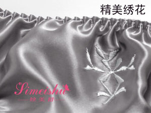 4 PACK 100% Pure Silk Women&#39;s Panties Brief Underwear Lingerie Plus Size M-3XL MS004