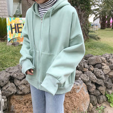 Load image into Gallery viewer, 4 colors 2020 Fashion Women Autumn Winter Hoodie Coats Warm Zipper Jacket Casual Clothing Tops Female Coat womens