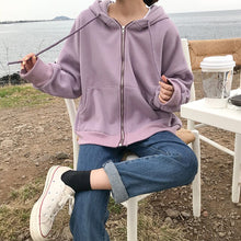 Load image into Gallery viewer, 4 colors 2020 Fashion Women Autumn Winter Hoodie Coats Warm Zipper Jacket Casual Clothing Tops Female Coat womens