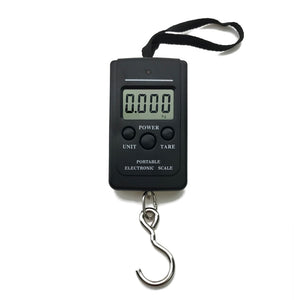 40kg 88lb Digital Handy Hanging Scales Portable Luggage Suitcase Weighting Fishing Scale Tool Carp Fish Hook Lures Tackle Box