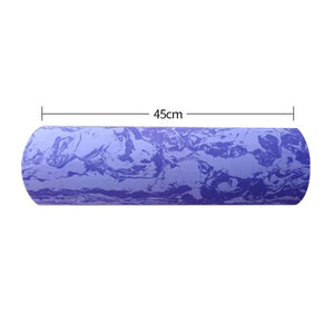 45/60CM Iridescent Cloud Yoga Foam Roller Pilates Block High-density Floating Roller GYM Fitness Body Massage Roller