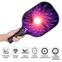Load image into Gallery viewer, 100PCS OSHER Pickleball Paddle Graphite Pickleball Racket Honeycomb Composite Core Pickleball Paddle Set Ultra Cushion Grip Low Profile Edge Bundle Graphite