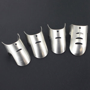 4pcs/set Stainless Steel Finger Hand Guard Finger Protector Knife Slice Chop Safe Slice Cooking Tools