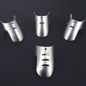 4pcs/set Stainless Steel Finger Hand Guard Finger Protector Knife Slice Chop Safe Slice Cooking Tools