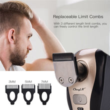Load image into Gallery viewer, 5 in 1 Rechargeable Electric Shaver Five Floating Heads Razors Hair Clipper Nose Ear Hair Trimmer Men Facial Cleaning Brush