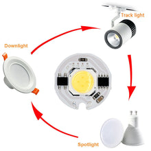 Load image into Gallery viewer, 50W AC 220V LED Chip COB 5W  9W 10W 20W 30W No Need Driver for Flood Light Spotlight Lampada Led Lamp Bulb DIY Lighting White