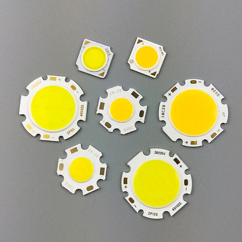 5pcs lot  LED COB Light Bulb 11mm 20mm 3W 5W 7W 10W 12W 15W LED Source Chip Light Lamp Spotlight Downlight Lamps